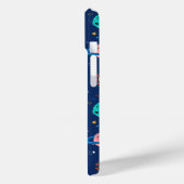 Niedliches Planetenmuster Case-Mate iPhone Hülle (Rückseite / Links)