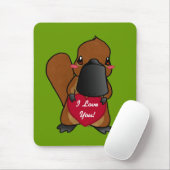 Niedliches Platypus Mousepad (Mit Mouse)