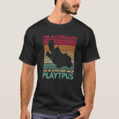 Niedliches Platypus-Zitat für eine Monotreme-Platy T-Shirt (Vorderseite)
