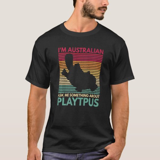 Niedliches Platypus-Zitat für eine Monotreme-Platy T-Shirt (Vorderseite)