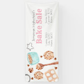 Niedliches Plätzchen-Backbäckerei Banner (Vertikal)