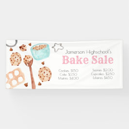 Niedliches Plätzchen-Backbäckerei Banner