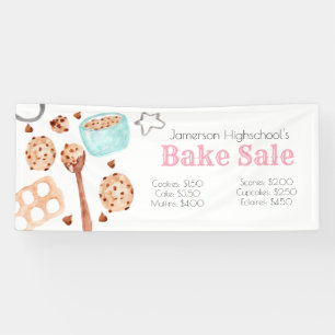 Niedliches Plätzchen-Backbäckerei Banner