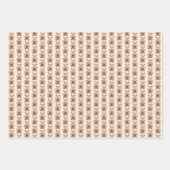 Niedliches Plüschtier Geschenkpapier Set (Vorderseite)