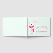 Niedliches Polar Bear Baby Showbook Gästebuch (Voll)