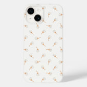 Niedliches Polka Dot Blume Muster Case-Mate iPhone Hülle (Rückseite)
