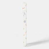 Niedliches Polka Dot Blume Muster Case-Mate iPhone Hülle (Rückseite / Links)