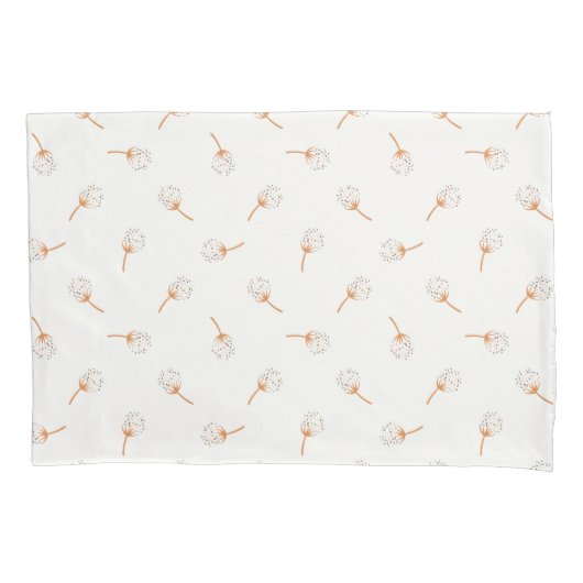 Niedliches Polka Dot Blume Muster Kissenbezug (Vorderseite)