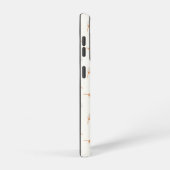 Niedliches Polka Dot Blume Muster Samsung Galaxy Hülle (Rechte Seite)