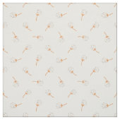 Niedliches Polka Dot Blume Muster Stoff (Muster)