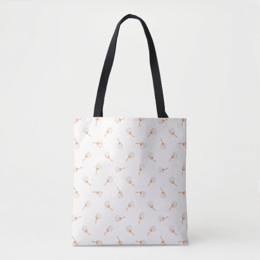 Niedliches Polka Dot Blume Muster Tasche (Vorderseite)