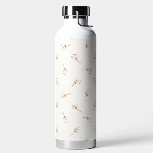 Niedliches Polka Dot Blume Muster Trinkflasche (links)