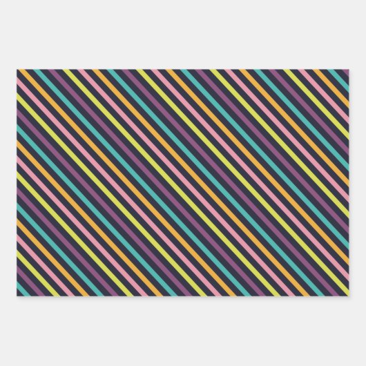 Niedliches Polka Dot Wrapping Paper Flachblatt Set Geschenkpapier Set (Vorderseite)