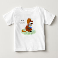 Niedliches Pony mit Baby - niedlich