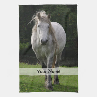 Niedliches Ponyfoto Geschirrtuch
