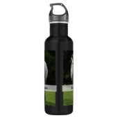 Niedliches Ponyfoto Trinkflasche (Rückseite)
