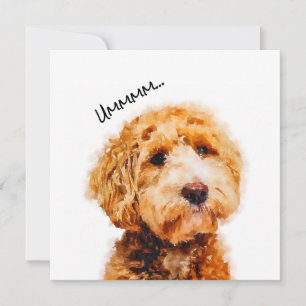 Niedliches Poodle-Dog-Muster