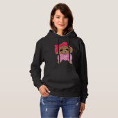 Niedliches Poodle Hoodie (Vorne ganz)