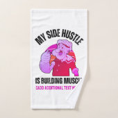 Niedliches POPEYE Mein Seitenhieb ist Gebäude Musk Badhandtuch Set (Handtuch)