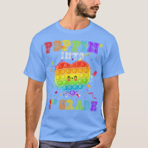 Niedliches Poppin in den dritten Grade Fidget Toy T-Shirt