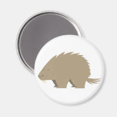 Niedliches Porcupine Magnet (Vorderseite/Rückseite)