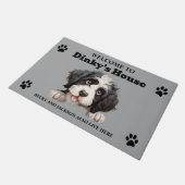 Niedliches portugiesisches Foto Fußmatte (Schrägansicht)