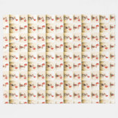Niedliches Possum Muster Fleece Blanket (Vorderseite (Horizontal))