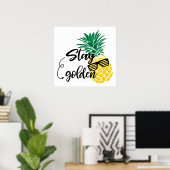 Niedliches Poster für Ananas (Heimbüro)