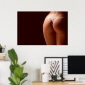 Niedliches Poster für die Rückseite (Heimbüro)