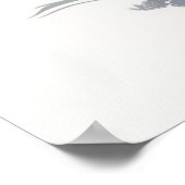 Niedliches Poster für Welpen (Ecke)