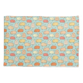 Niedliches Prägemuster Kissenbezug (Rückseite)