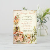 Niedliches Probe Einladung (Stehend Vorderseite)