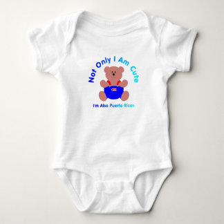 "Niedliches puertorikanisches" Baby Strampler