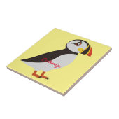 Niedliches Puffdesign Thunder_Cove Fliese (Seite)