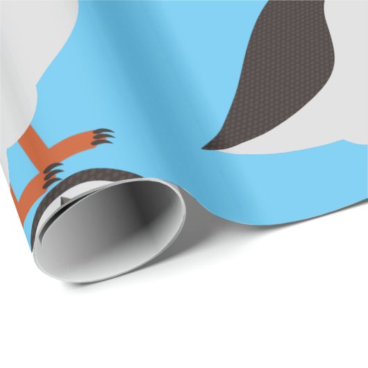 Niedliches Puffdesign Thunder_Cove Geschenkpapier (Rolleneckpunkt)