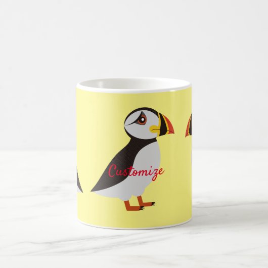 Niedliches Puffdesign Thunder_Cove Kaffeetasse (Mittel)
