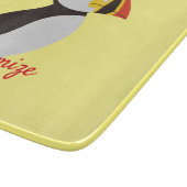 Niedliches Puffdesign Thunder_Cove Schneidebrett (Ecke)