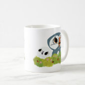 Niedliches Puffsteindesign Kaffeetasse (VorderseiteRechts)