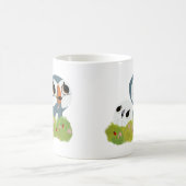 Niedliches Puffsteindesign Kaffeetasse (Mittel)