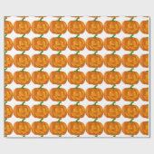 Niedliches Pumpkettenwackelpapier Geschenkpapier (Flach)