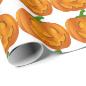 Niedliches Pumpkettenwackelpapier Geschenkpapier (Rolleneckpunkt)