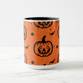 Niedliches Pumpkin Happy Halloween Tasse (Zentrum)