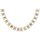 Niedliches Pumpkin Happy Halloween Wimpelkette (Alle)