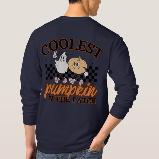Niedliches Pumpkin Patch Grafisches T-Shirt (Rückseite)