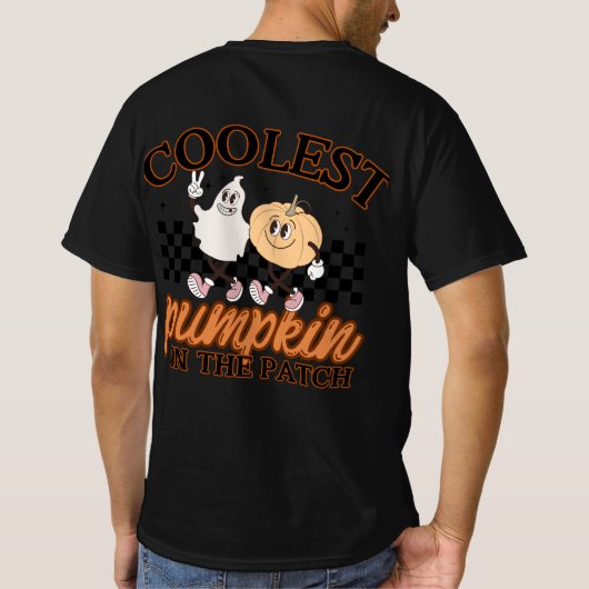 Niedliches Pumpkin Patch Grafisches T-Shirt (Rückseite)