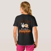 Niedliches Pumpkin Patch Grafisches T-Shirt (Schwarz voll)