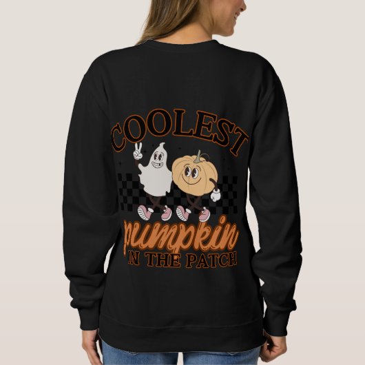 Niedliches Pumpkin Patch Grafisches T-Shirt Sweatshirt (Rückseite)