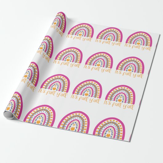 Niedliches Pumpknopfpapier Geschenkpapier (Ungerollt)