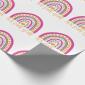 Niedliches Pumpknopfpapier Geschenkpapier (Ecke)