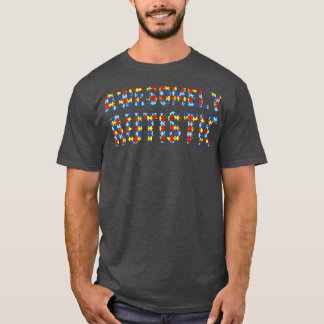 Niedliches Puzzle-Autismus-Zitat für Jungen fantas T-Shirt
